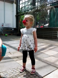 Klinikclowns Clownprojekt im Botanischen Garten Erlangen