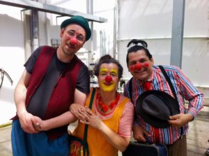 Klinikclowns Clownprojekt im Botanischen Garten Erlangen
